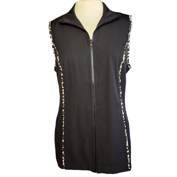Christopher & Banks Zip Up Vest - Picture 1 of 7